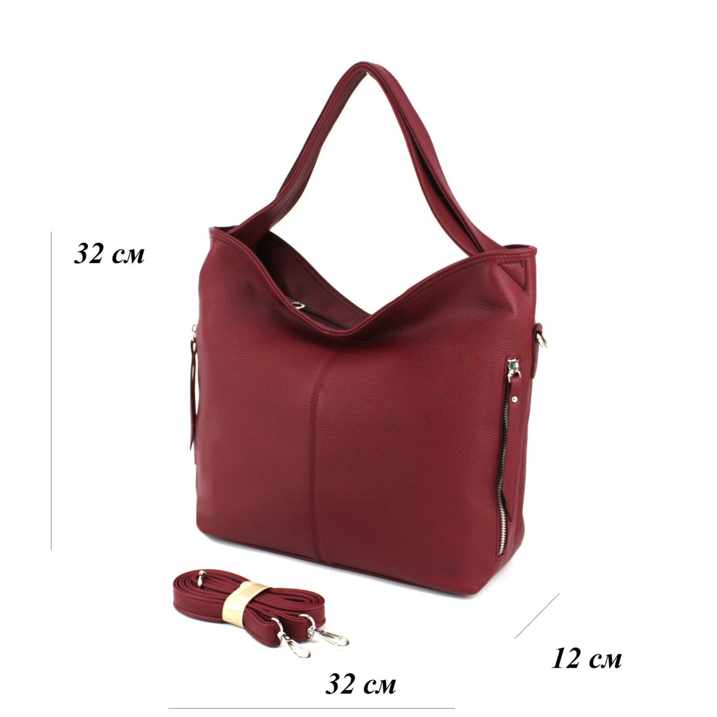 VOILA Sac à main 510150 Bordeaux