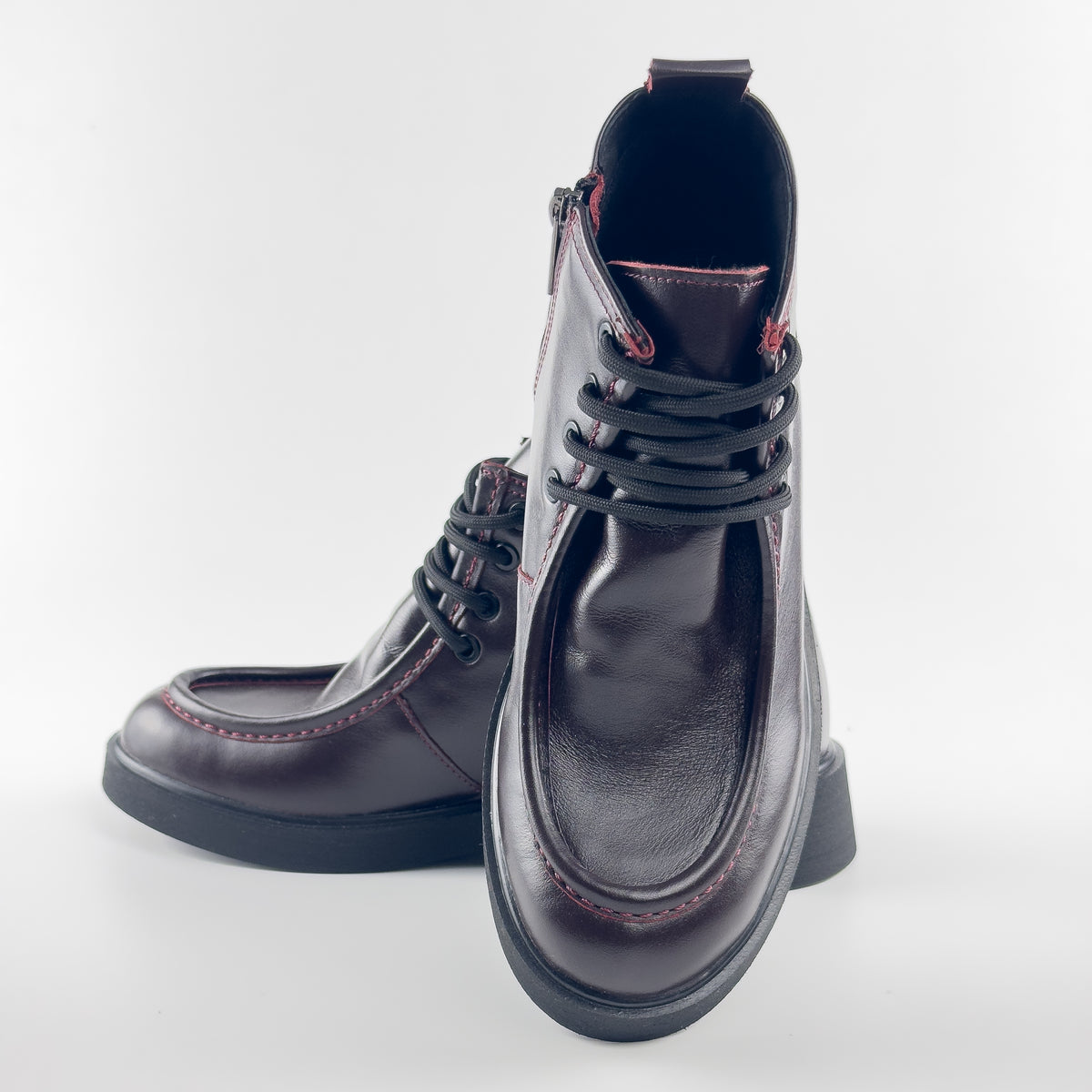 Bottines Nina Bordeaux