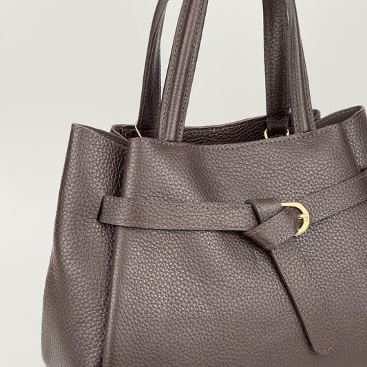 LARSY Sac à main 917 Marron foncé