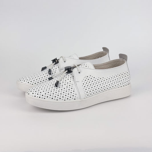 Crisma Mocassins 0474 LF/STL2203 Blanc
