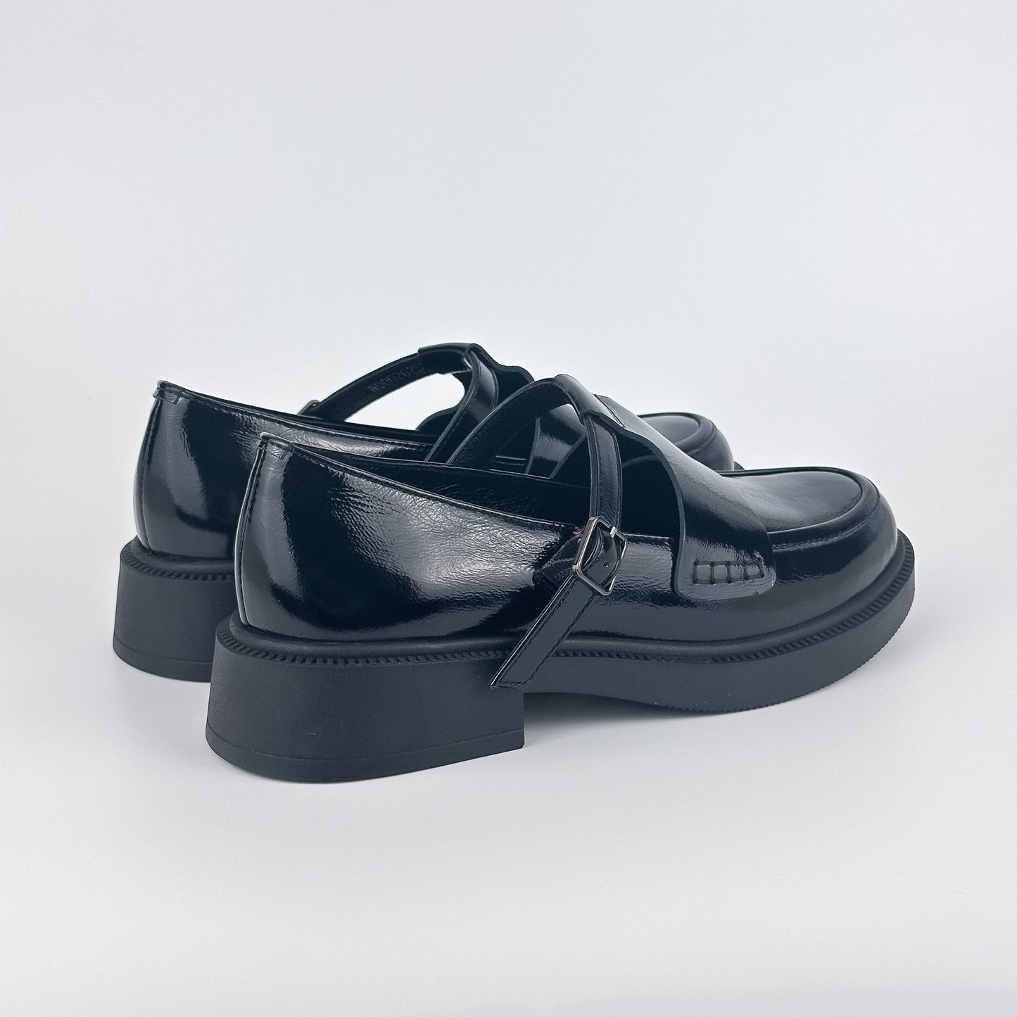 Ilona Mocassins 619/826 Noir Verni