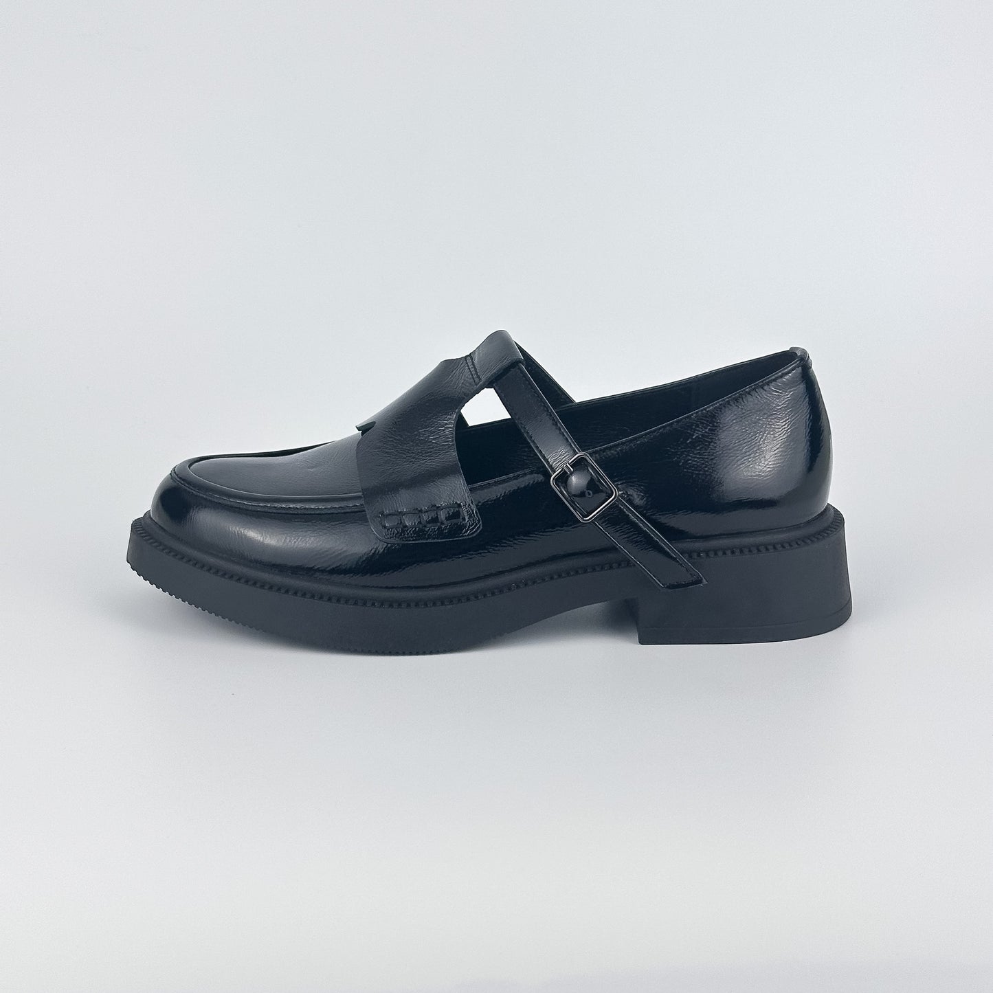 Ilona Mocassins 619/826 Noir Verni