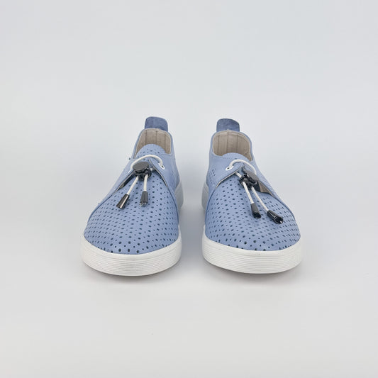 Crisma Mocassins 0474 LF/STL2203 Bleu clair