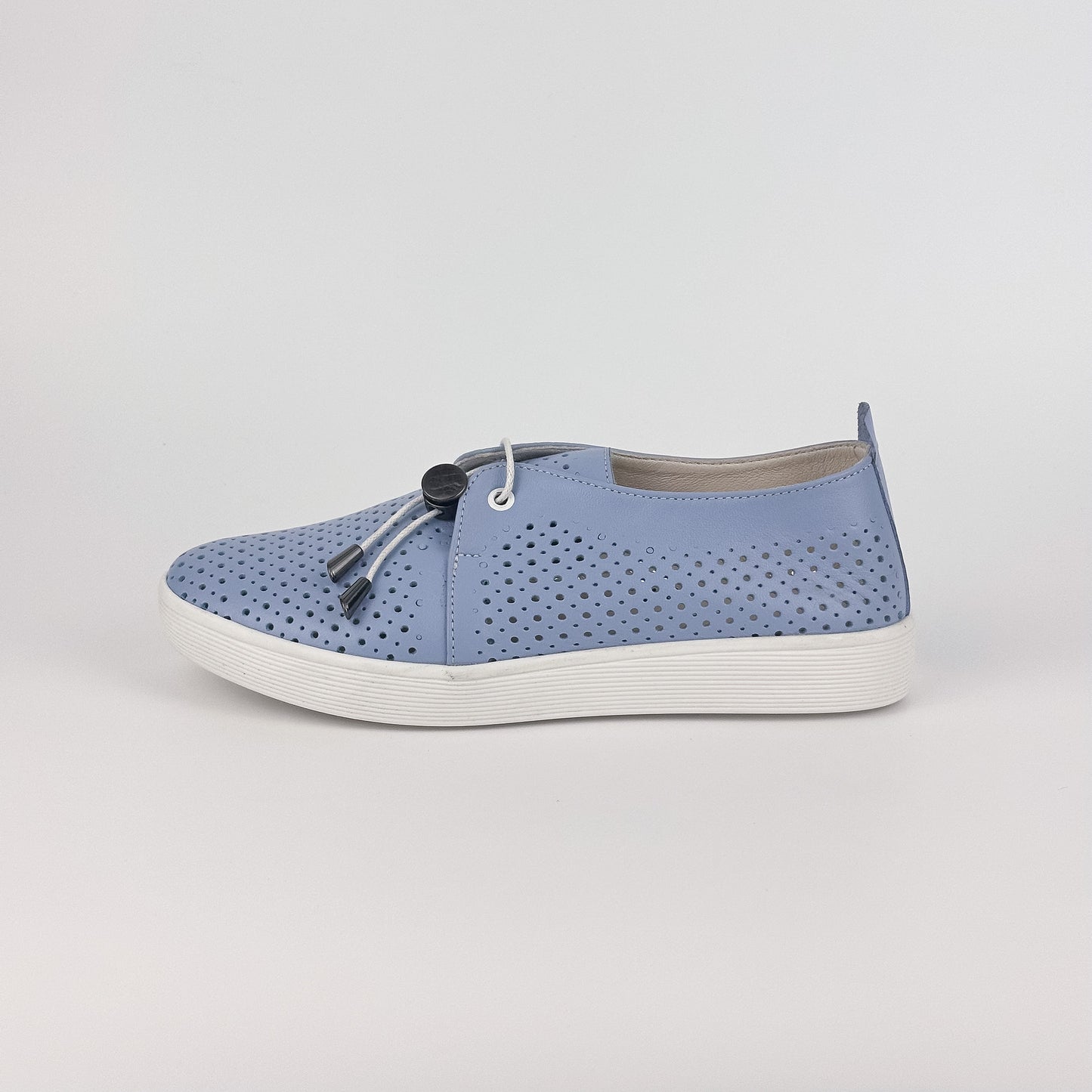 Crisma Mocassins 0474 LF/STL2203 Bleu clair