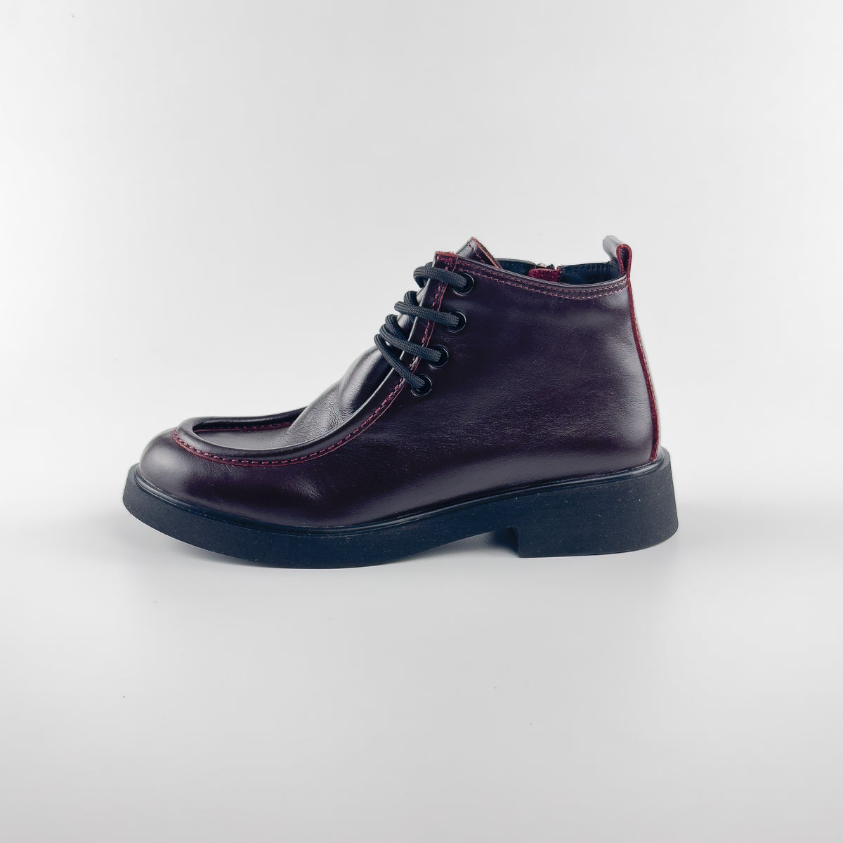 Bottines Nina Bordeaux