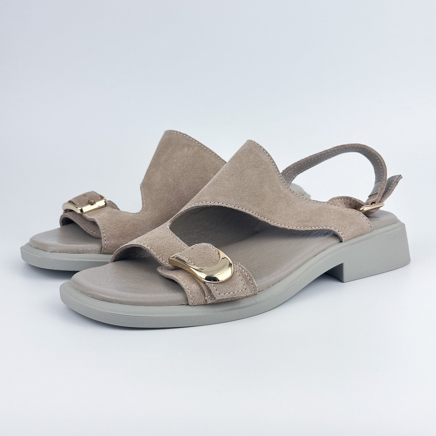 HBM Sandales Kameia Beige