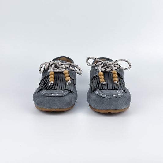 BEST VAC Mocassins 10389-67 Bleu gris