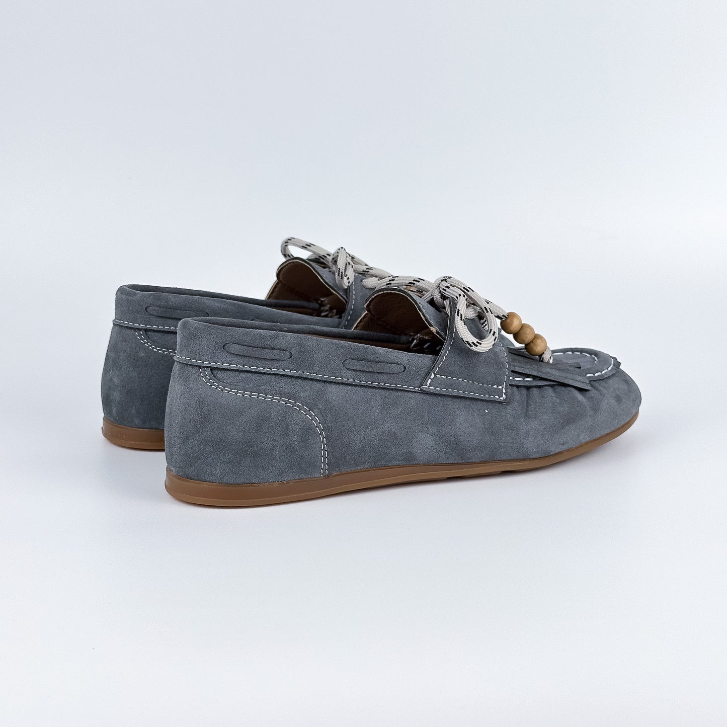 BEST VAC Mocassins 10389-67 Bleu gris