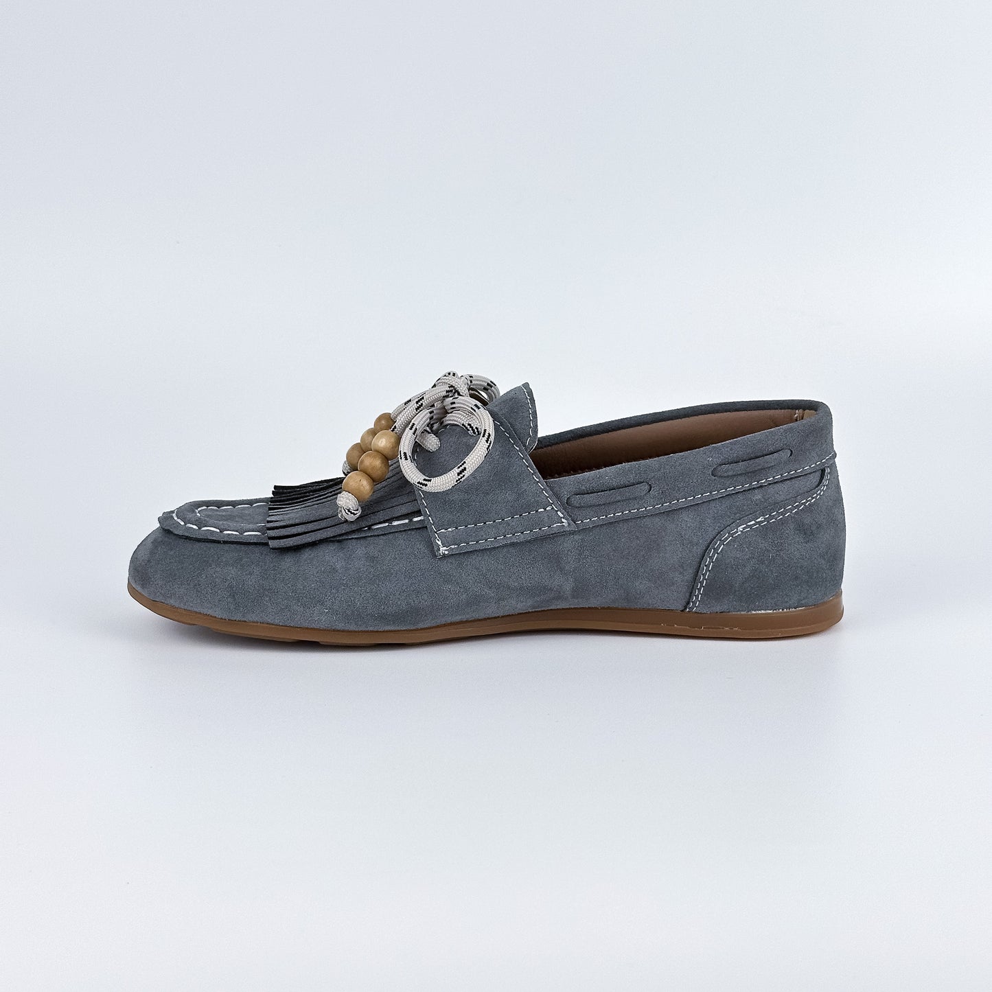 BEST VAC Mocassins 10389-67 Bleu gris