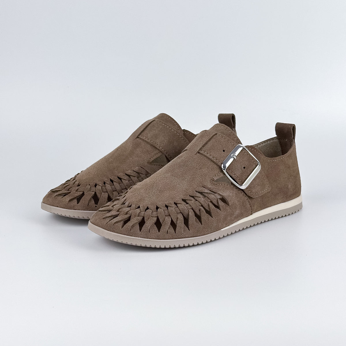 BEST VAC Mocassins 10337-106 Maroon clair