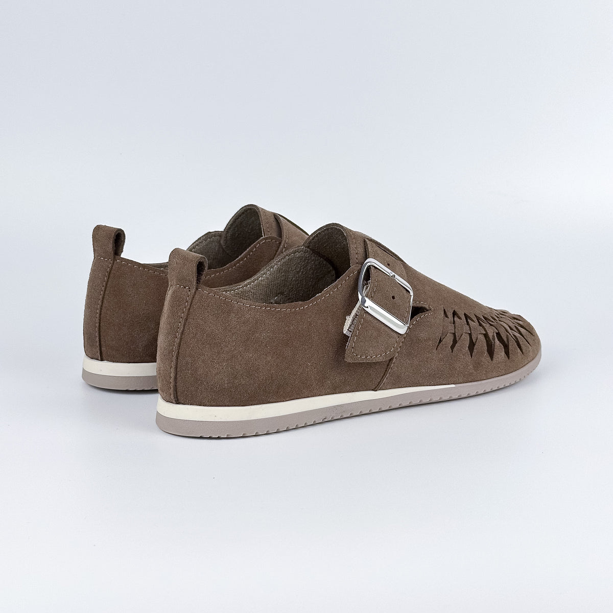 BEST VAC Mocassins 10337-106 Maroon clair