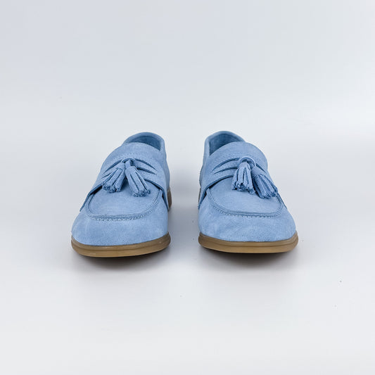 BISTFOR Mocassins 54125 Bleu clair