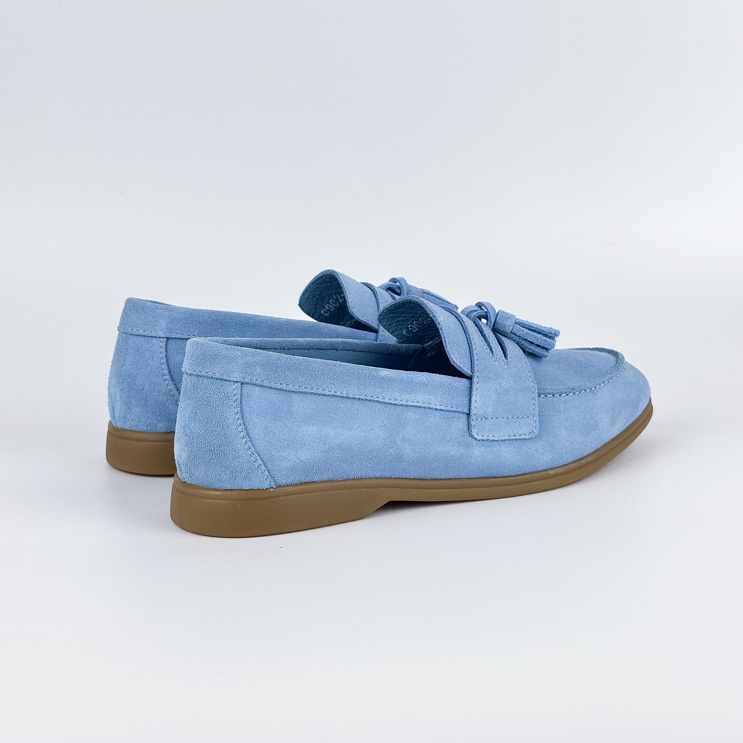 BISTFOR Mocassins 54125 Bleu clair