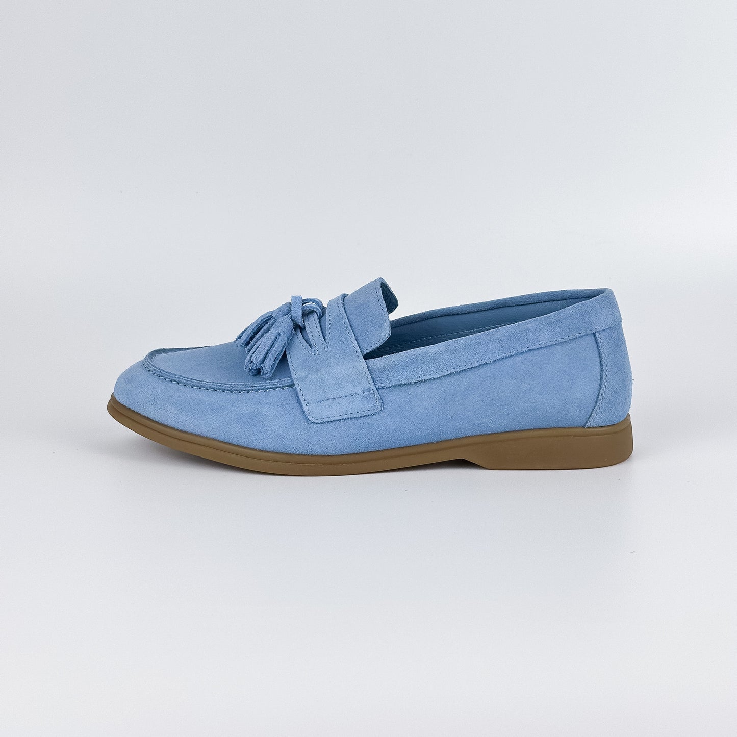 BISTFOR Mocassins 54125 Bleu clair