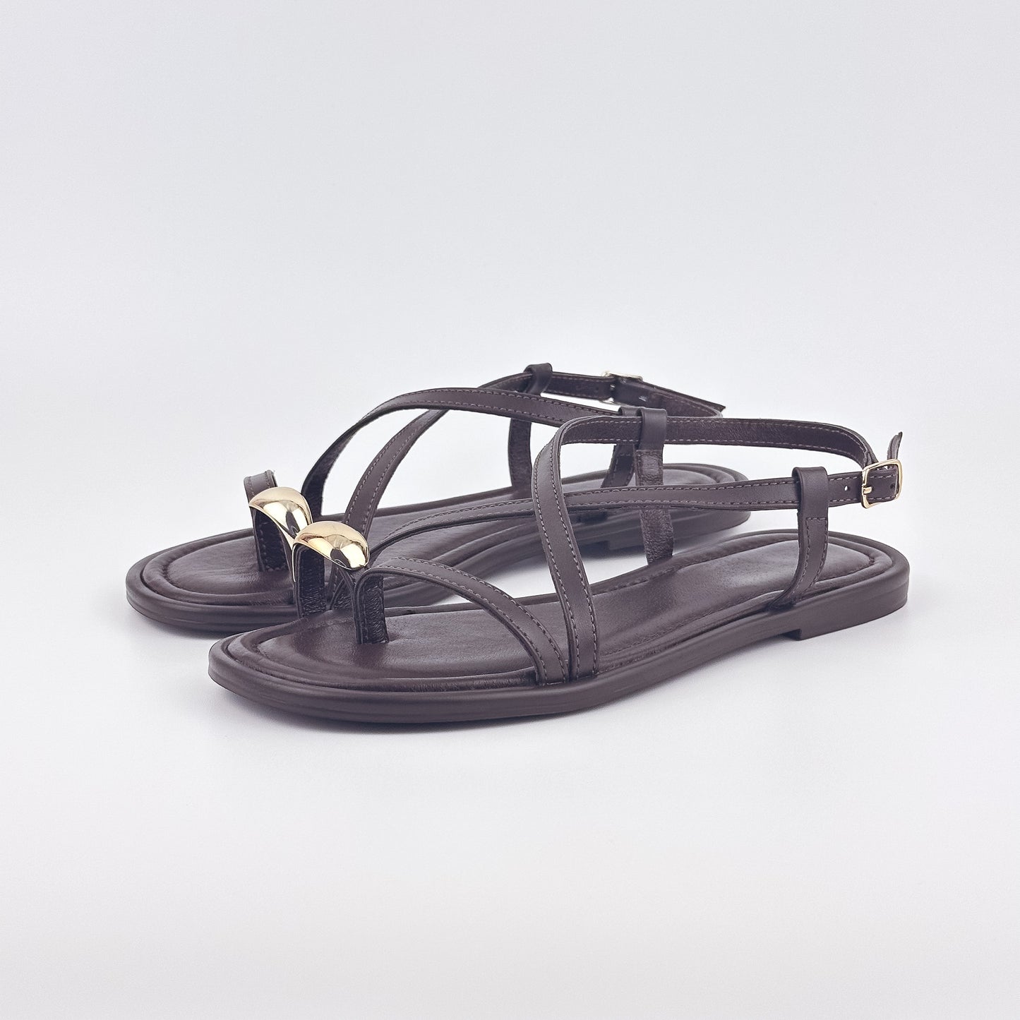 FAVI Sandales 2132 Chocolat