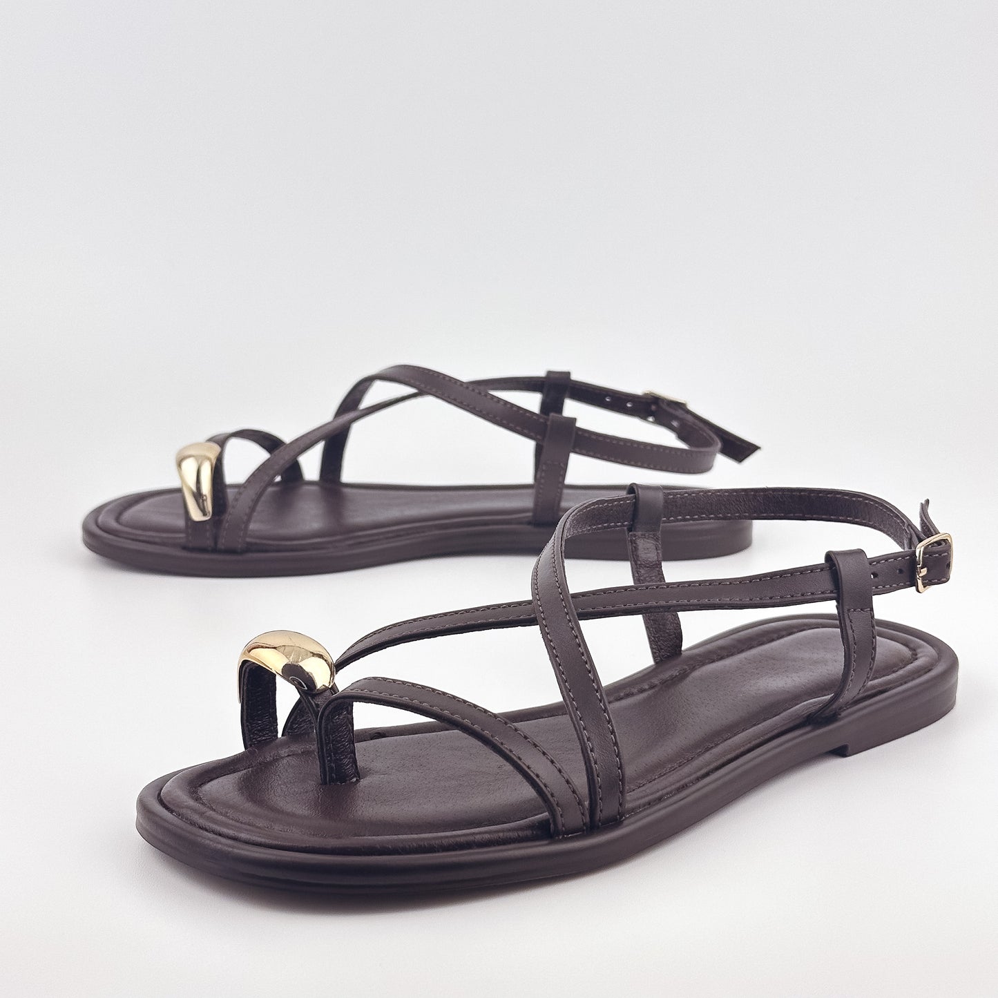FAVI Sandales 2132 Chocolat