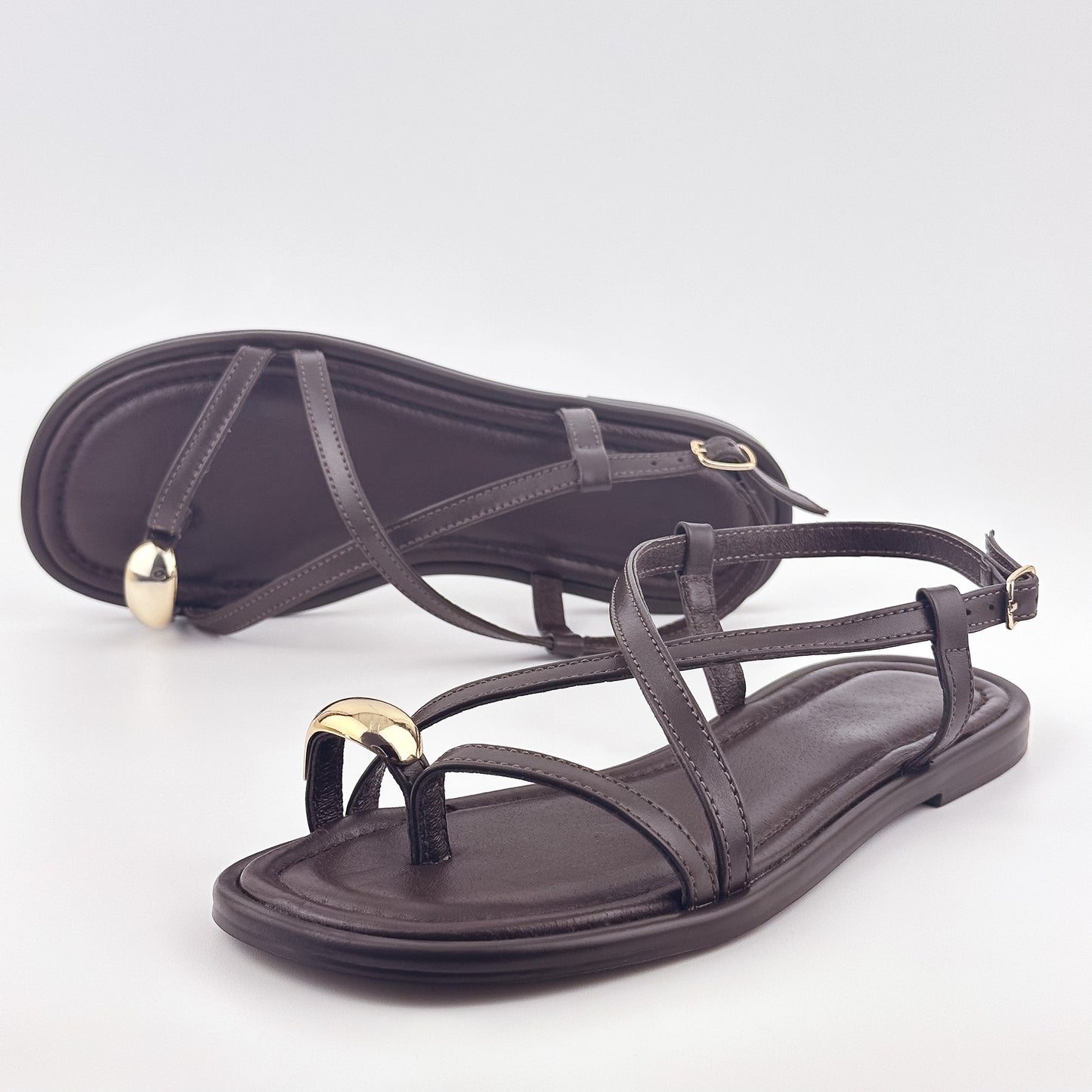 FAVI Sandales 2132 Chocolat