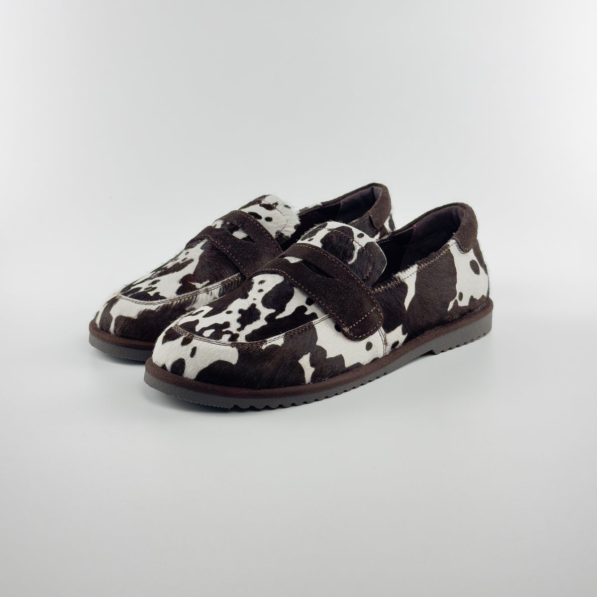 Moccasins Solène motif Vache