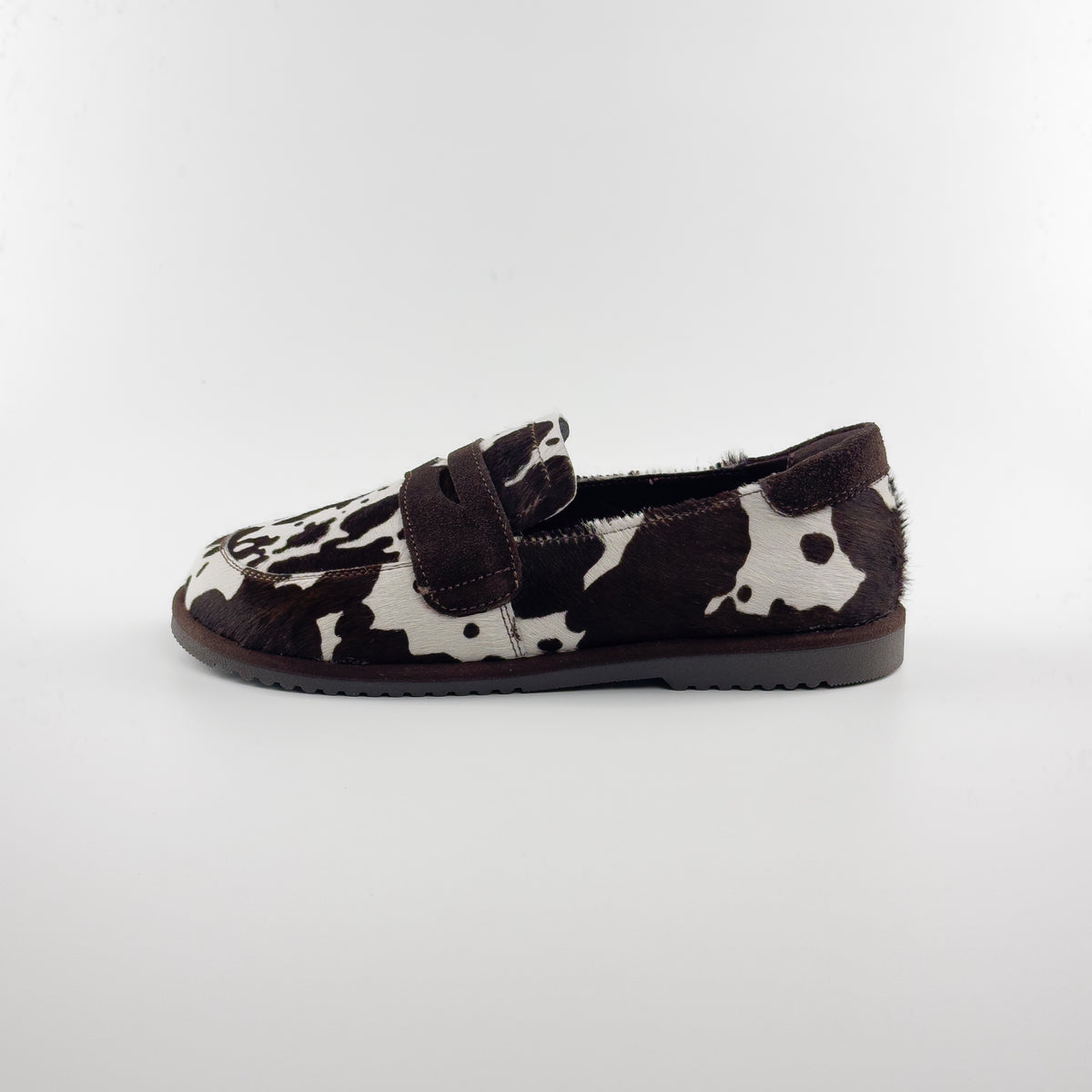 Moccasins Solène motif Vache