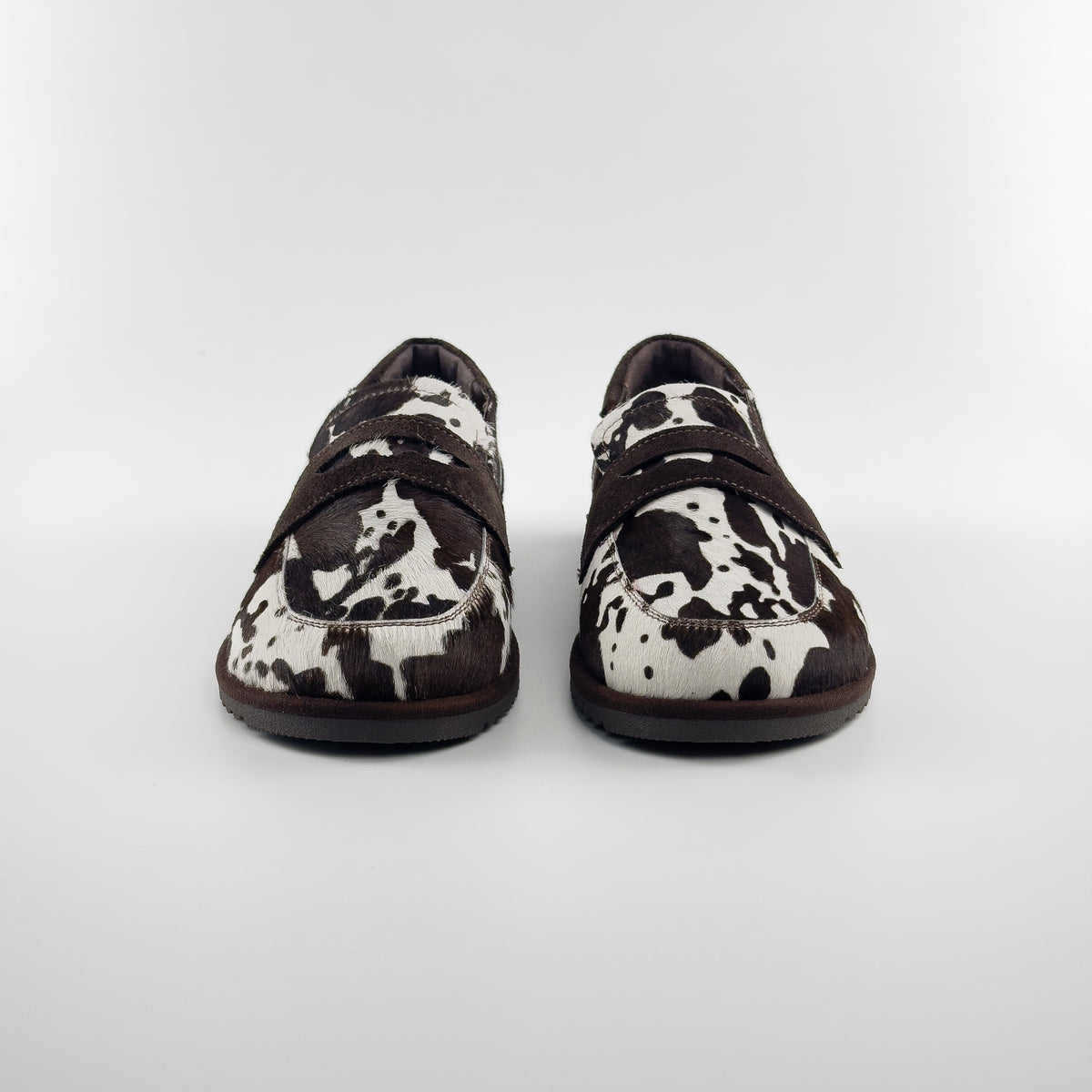 Moccasins Solène motif Vache