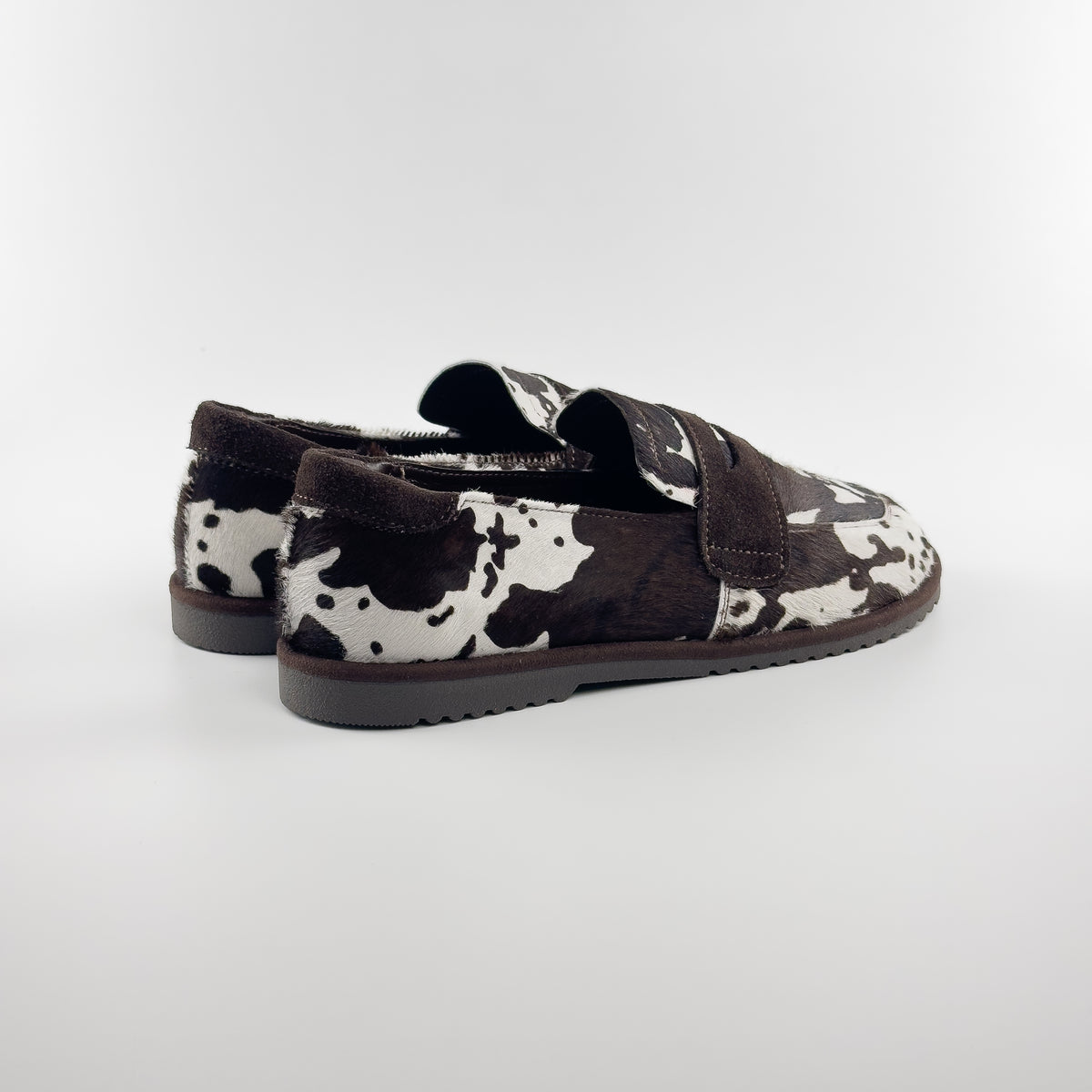 Moccasins Solène motif Vache