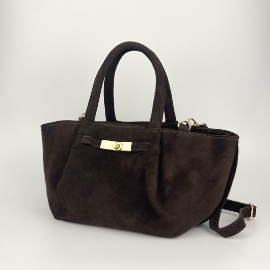 LARSY Sac à main 883 Marron foncé